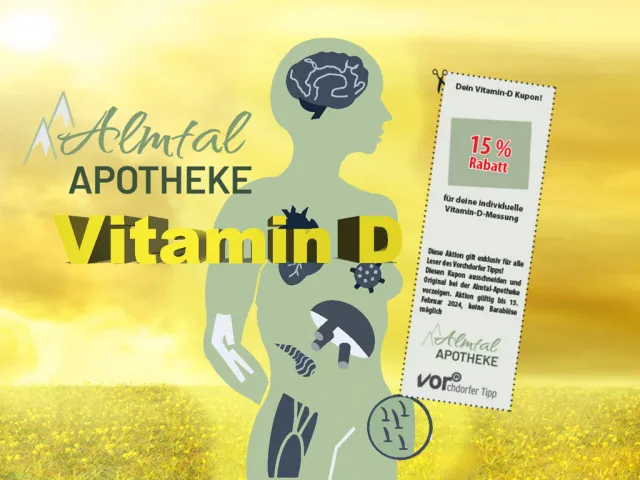 Vitamin D-Test in der Almtal Apotheke Vorchdorf